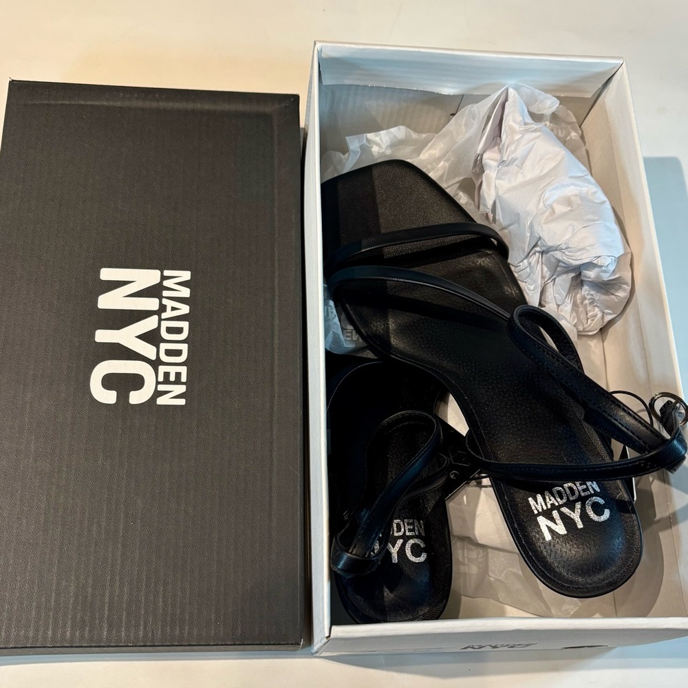 black heels by Madden NYC size 8